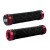 Грипсы ODI Cross Trainer MTB Lock-On Bonus Pack Black w/Red Clamps (черные с красными замками)